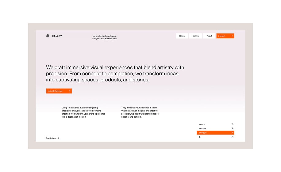 Web design exploration 17