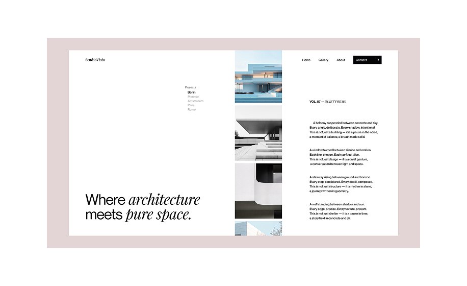 Web design exploration 19